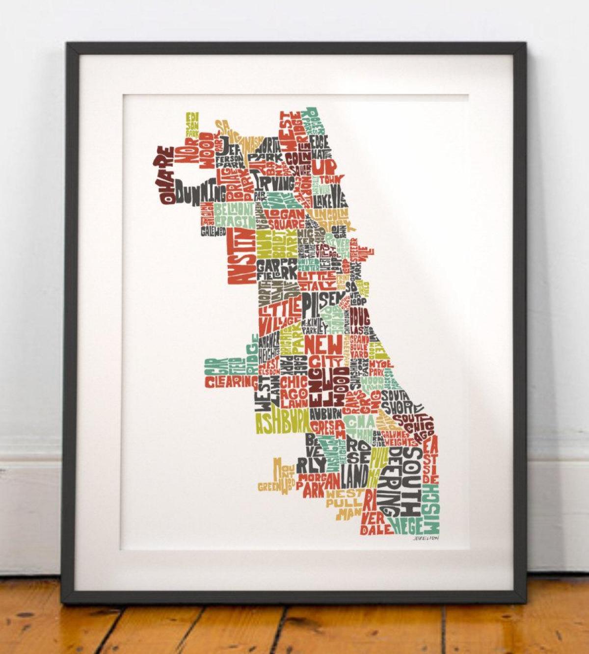 שיקגו המפה אמנות