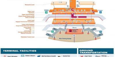 מפה של או ' הייר טרמינל 2